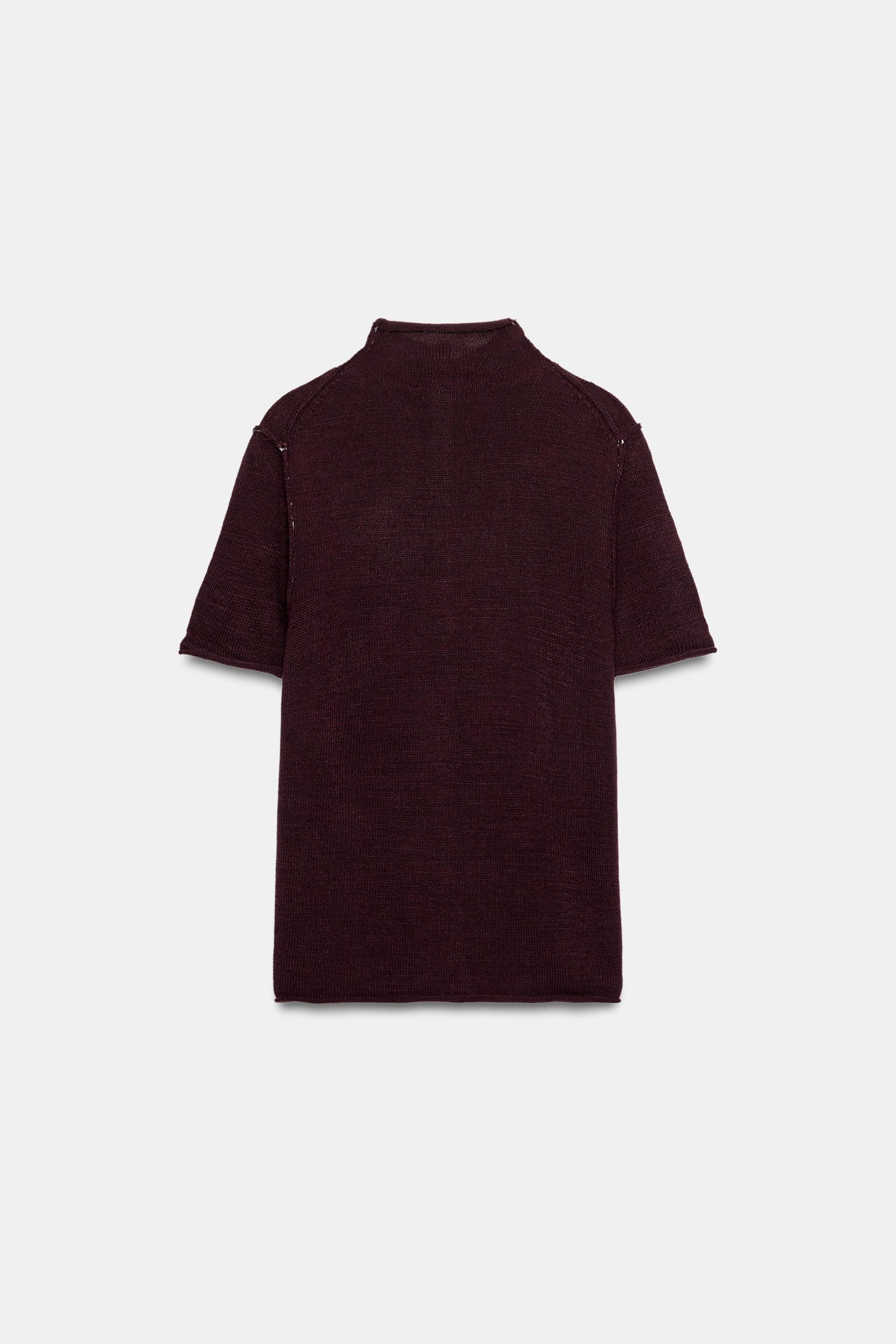 GILET EN MAILLE LISERÉS CONTRASTE